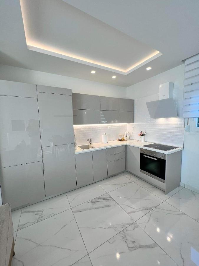 Beachfront Villa Athina Vergia Exterior foto