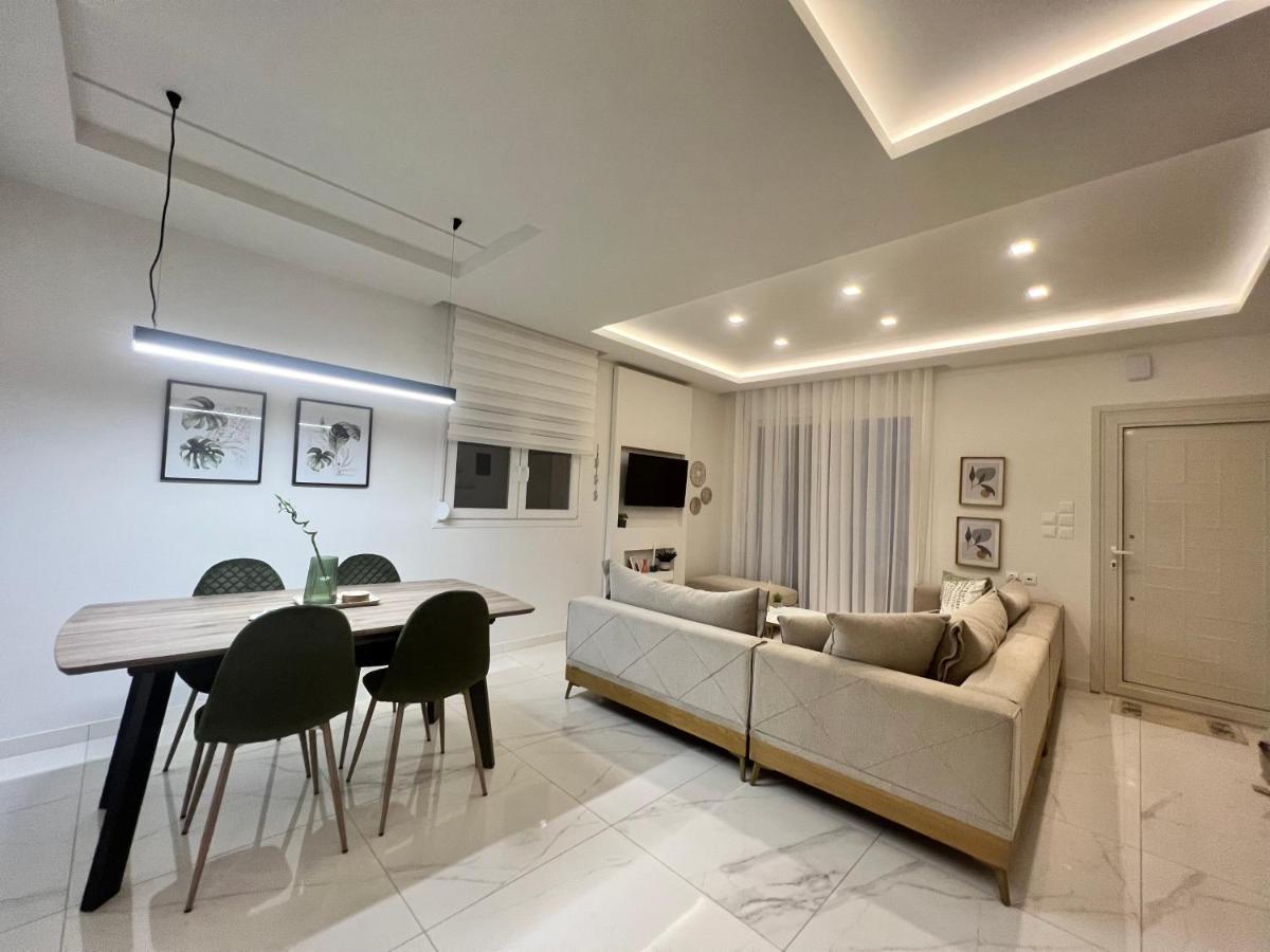 Beachfront Villa Athina Vergia Exterior foto