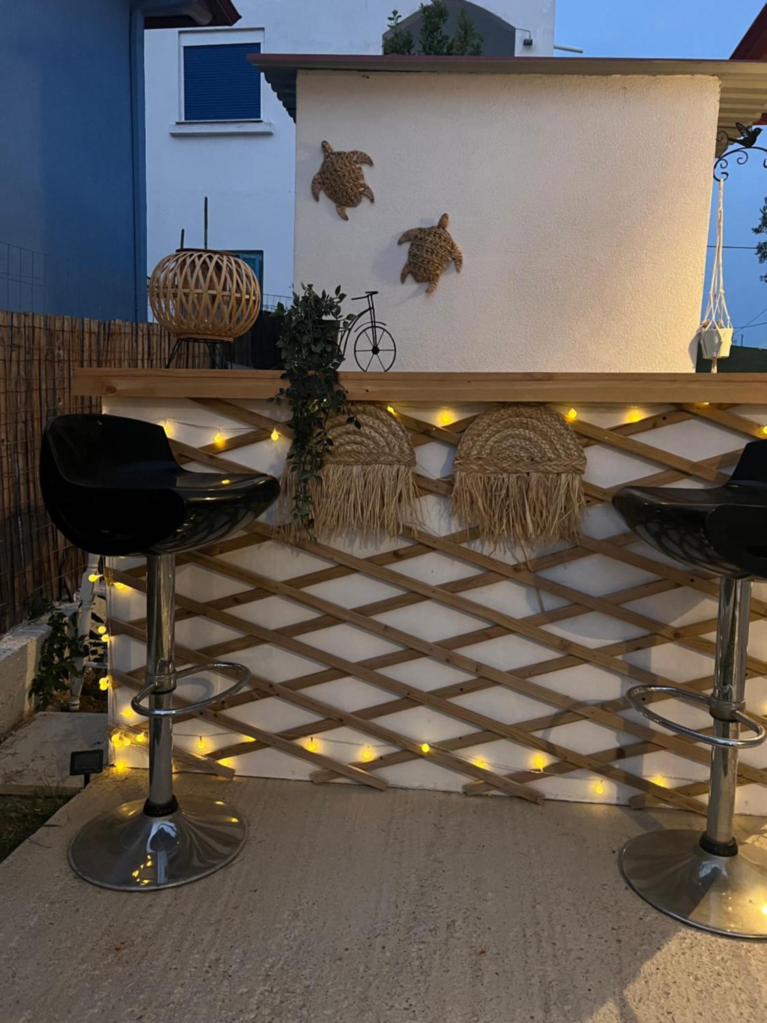 Beachfront Villa Athina Vergia Exterior foto