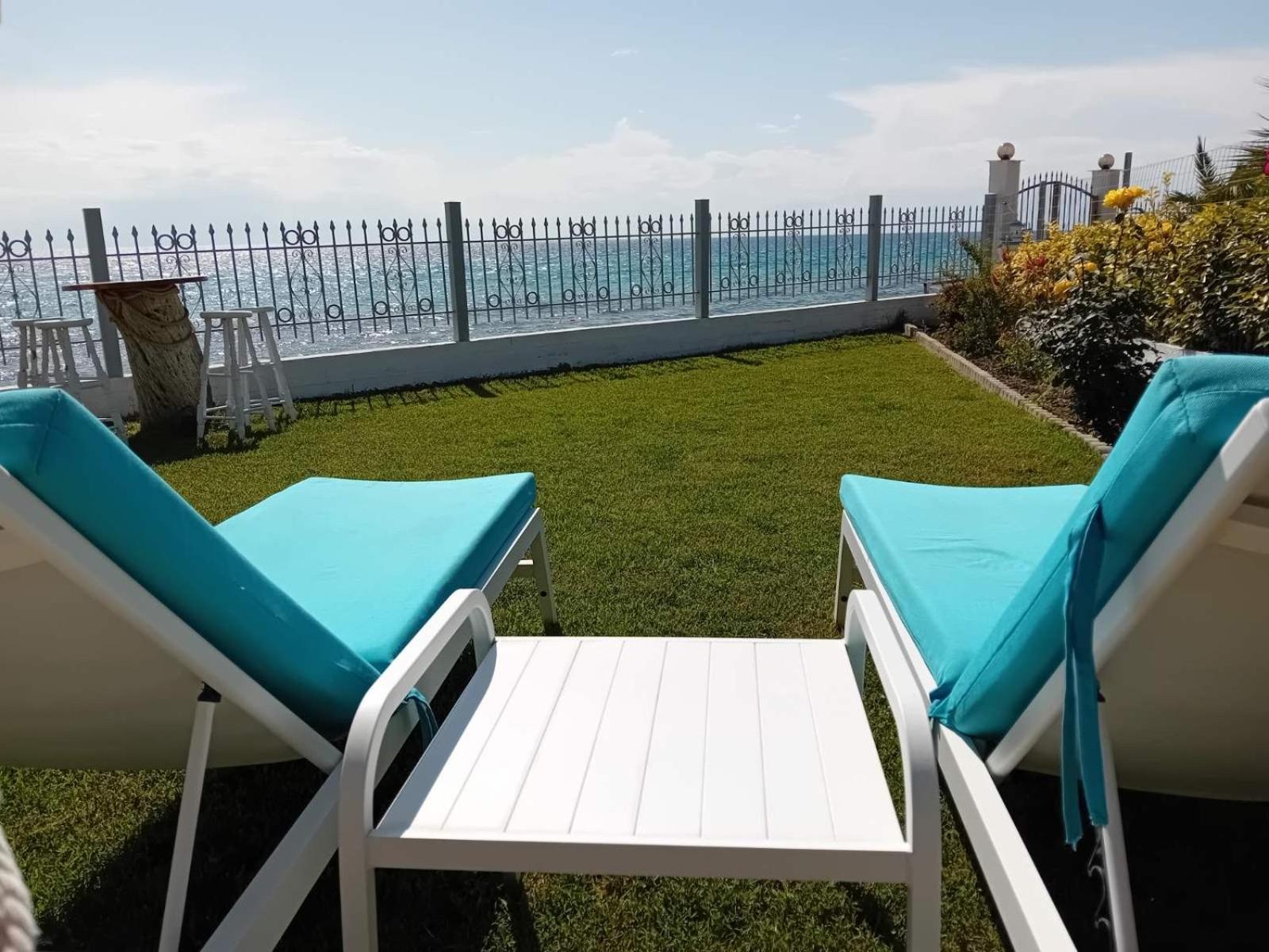 Beachfront Villa Athina Vergia Exterior foto